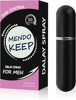 MENDO Keep Desensitizing Delay Spray for Men,Clinically Proven to Help Men Last Longer in Bed-Climax Control-0.17 FL OZ | Delay Spray