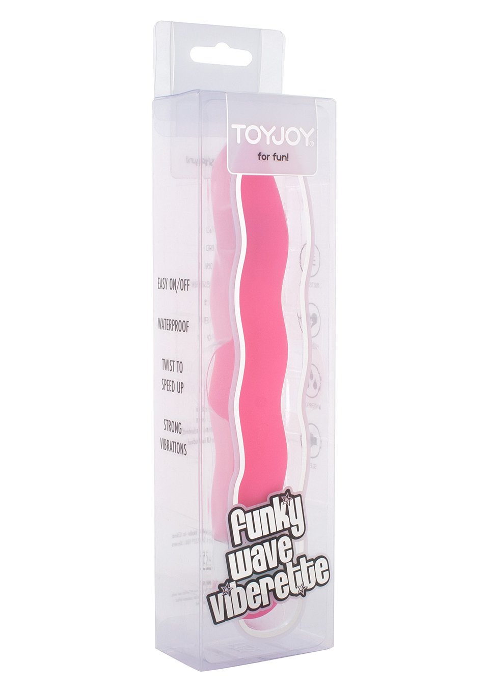 Stimulateur Clitoridien Funky Wave Violet - Vibro 15cm, Marque ANAL PLAY TOYJOY, Neuf