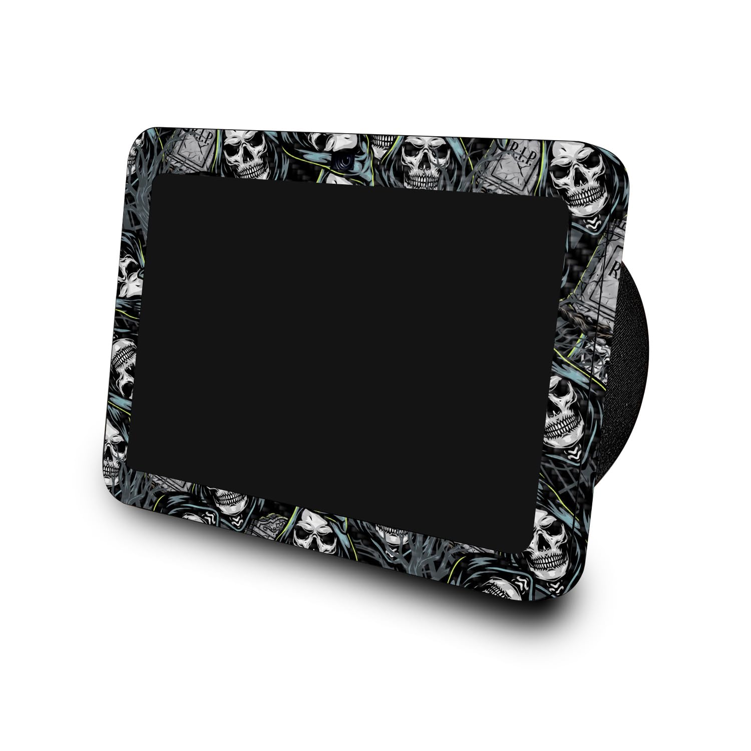Carbon Fiber Skin Compatible with Amazon Echo Show 8 (3rd Gen, 2023) - Wall of Death - Premium 3M Vinyl Protective Wrap Decal Cover - Easy to Apply | Crafted in The USA by MightySkins