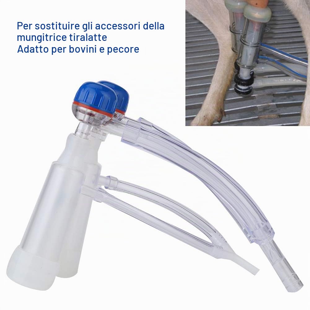 Bovini Ovini Mungitore Artiglio Mungitura Tettarelle Tettarelle Plastica Sicuro Igienico Mungitore Attrezzatura Mungitrice Accessorio per Bovini Ovini(HL-M09)