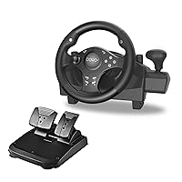 Vista 1 de DOYO Game Racing Wheel with Pedals, 270 Steering Wheels PC with Force Feedback, Racing Steering Wheel compatible with PS4, Xbox Series XS, Xbox