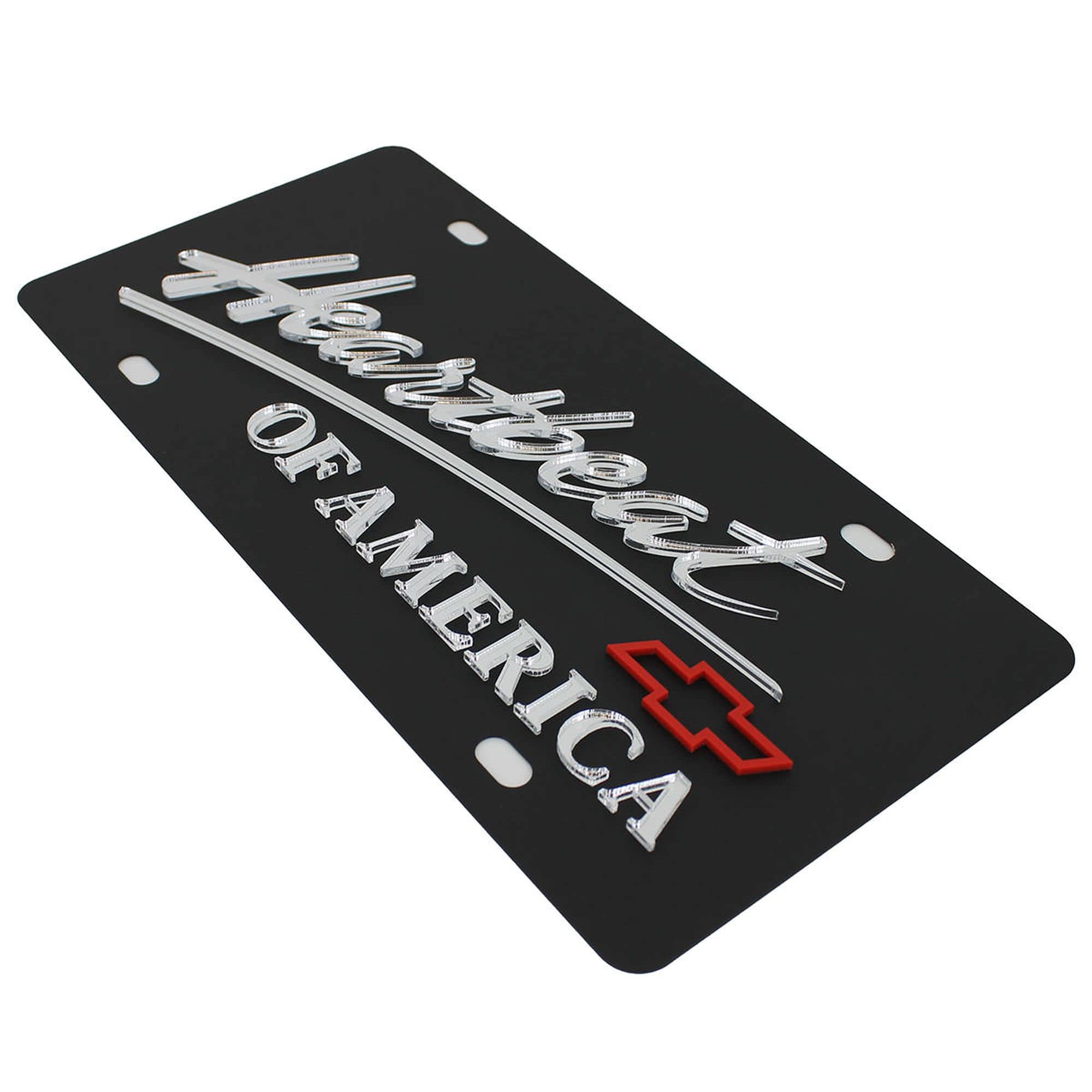 Find Chevy Heartbeat Of America Chevrolet License Plate In Commerce - Foto 2