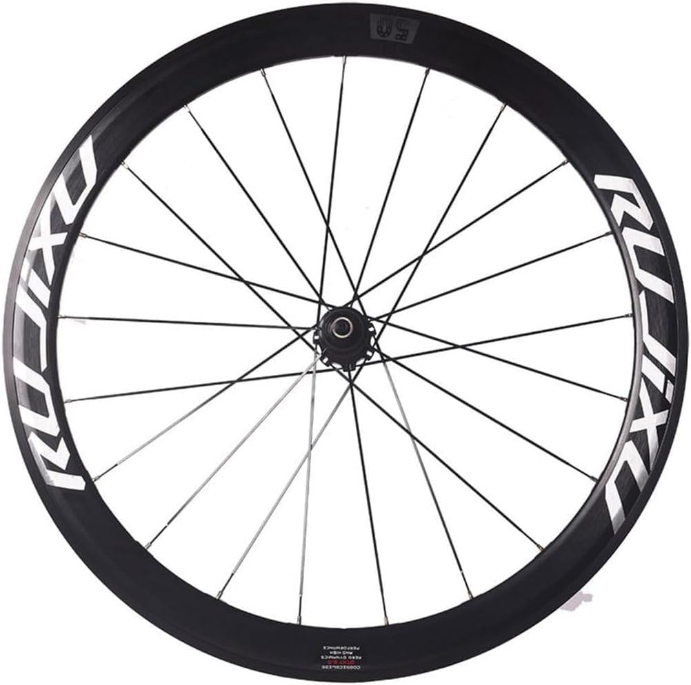 Set di ruote per bici da strada 700c, in lega di alluminio leggera, cerchi a doppia parete, fori 1621, cuscinetti di precisione, mozzi a sgancio rapido per cassette a 8-11 velocità, anteriore e