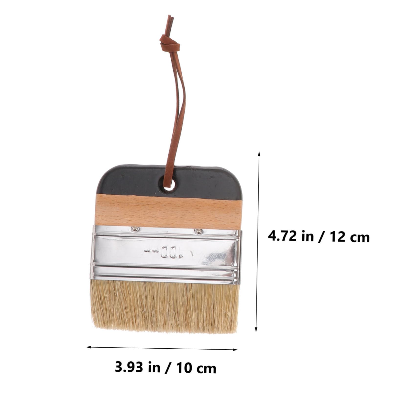 Pinceles de Acrílica con Mango de Madera Brochas y Flexibles para Acabados Proyectos Domésticos