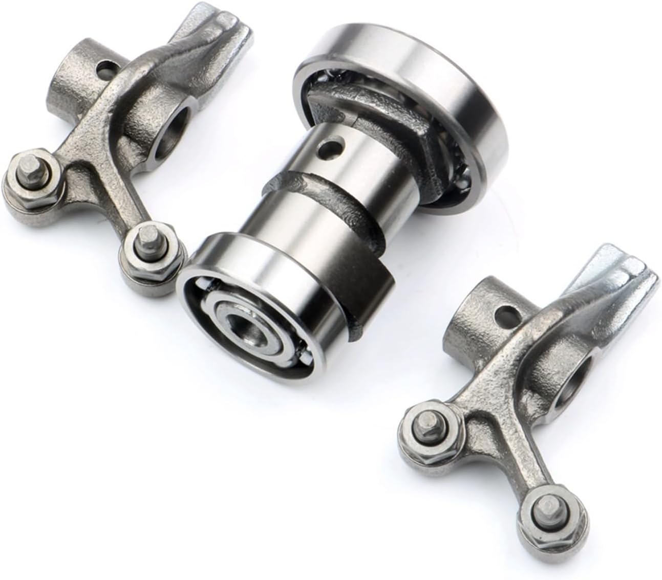 Scooter 4 Valve Camshaft & Rocker Arm Compatible with Yamaha Bws125 Zuma125 Bws Compatible with Zuma YW Cygnus-X 125cc 4V 4-Stroke Engine Parts