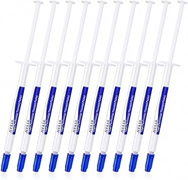 HY510-10PCS1PCS-1g CPU Thermal heatsink Paste Silicone Grease Compound Carbon Based High Performance Non-Conductive for pc CPU gpu PS4 10 Gram