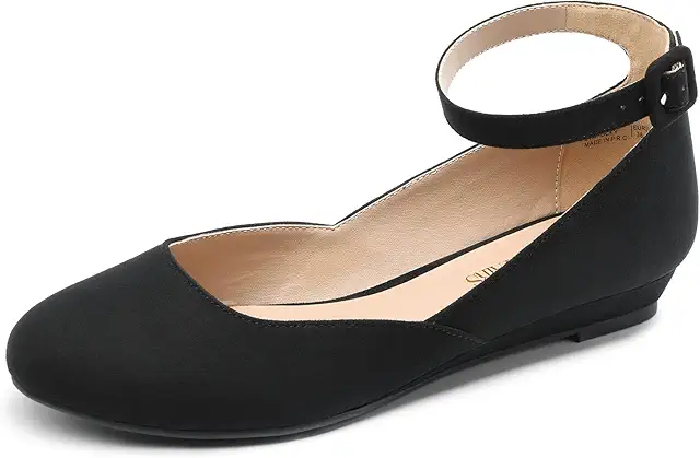 Ballerine Donna con Cinghia alla Caviglia - Eleganti e Confortevoli REVONA-E