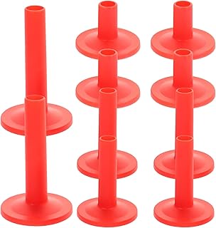 SUPVOX Ar Accessories Cymbal Tube 12 Pcs Cymbal Replacement Accessories Cymbal Stand Drum Sleeve for Percussion Drum Set Parts Red Cymbal Replacement Accessories Supplies