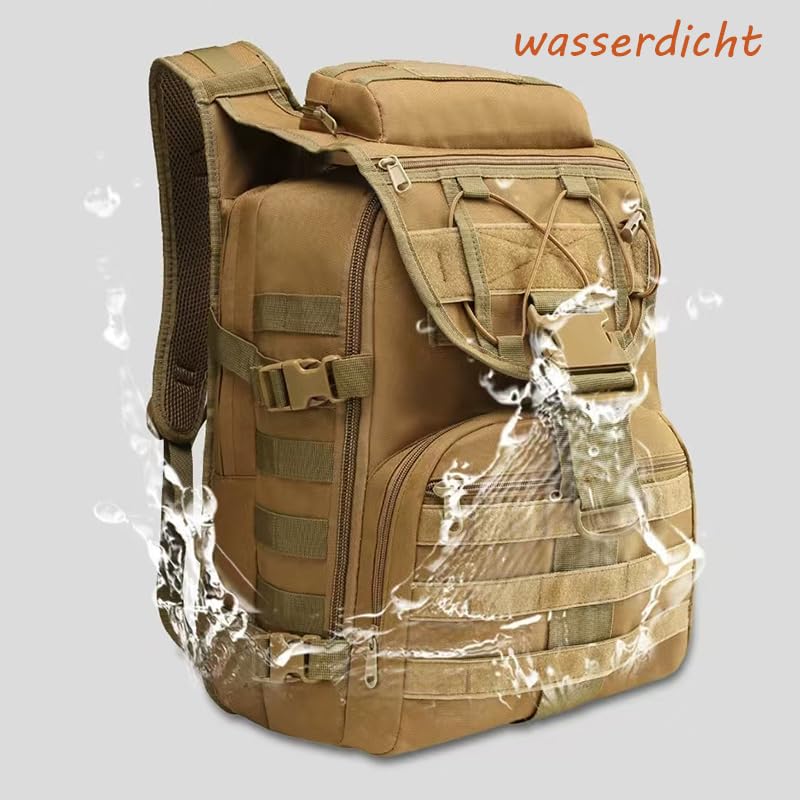 Lawaia Rucksack Herren 35L Fahrradrucksack Schulrucksack Teenager Wanderrucksack Damen HandgepäCk Rucksack Reise Wasserdicht Reiserucksack Backpack Tagesrucksäcke Outdoor Rucksack Travel