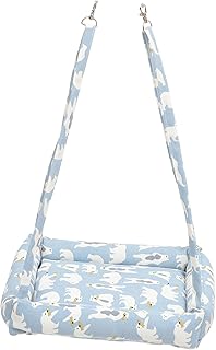 MARMERDO 1 Conjunto De Cama De Chinchila De Inverno Cama De Coelho Cama De Cobaia Ninho De Chinchila Cama Suspensa De Chinchila Suspensa Cama De Chinchila Quatro Estações Rede De Coelho