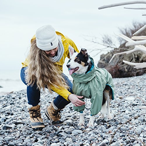 Hurtta Rain Blocker Eco, Dog Raincoat, Hedge, 26 In #TOP1