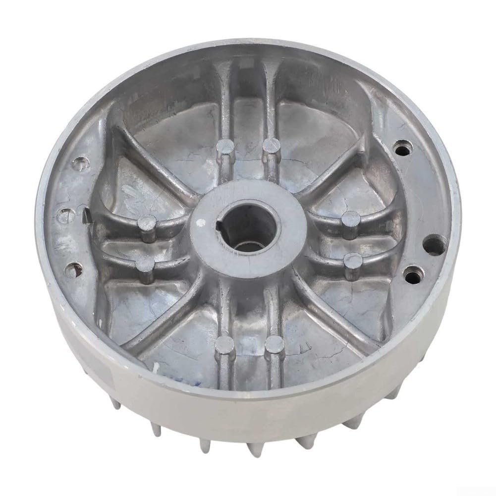 Aluminium Schwungrad 212cc für Predator & für HEMI Motoren, kompatibel mit für COLEMAN CT200U BT200X für MINI Bike, inkl. Ventilfedern und Hauptdüsen-Set für Go-Kart Rasenmäher Reparatur
