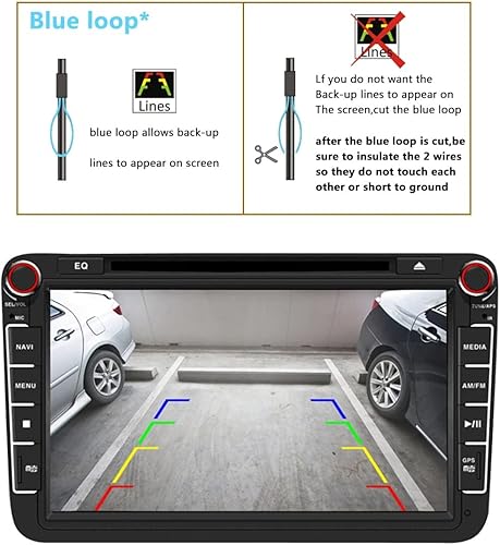 Miniatura 5 de PICCON Car Camera HD 720P 3rd Brake Light Night Vision Camera7 Inch Monitor Compatible with Nissa-n NV400 Renau-lt Master 3 Op-el Movano BStop