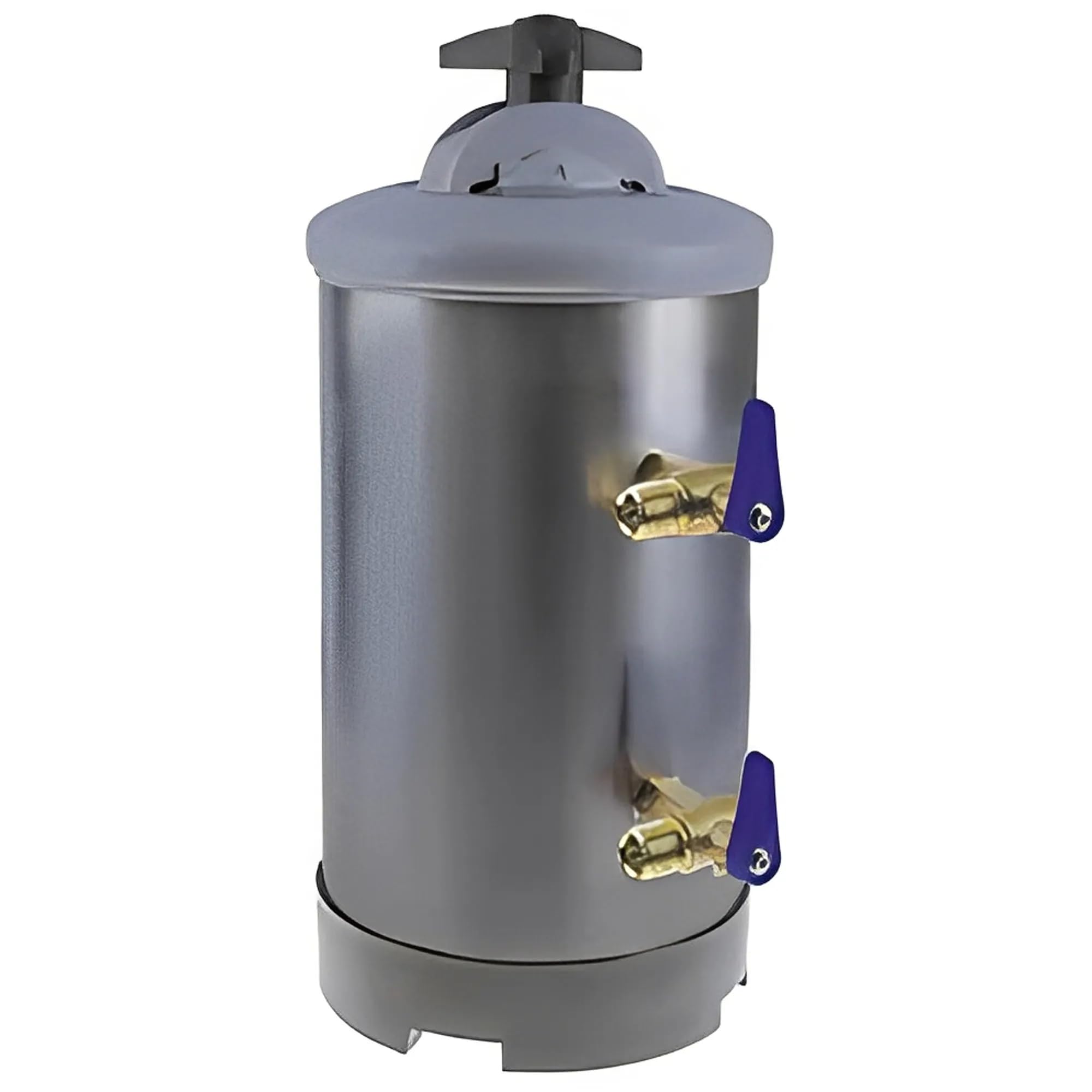 MBH - Descalcificador Profesional 8L con 2 Válvulas para Lavavajillas. Filtro Antical Manual para Cocina Industrial y Hostelería
