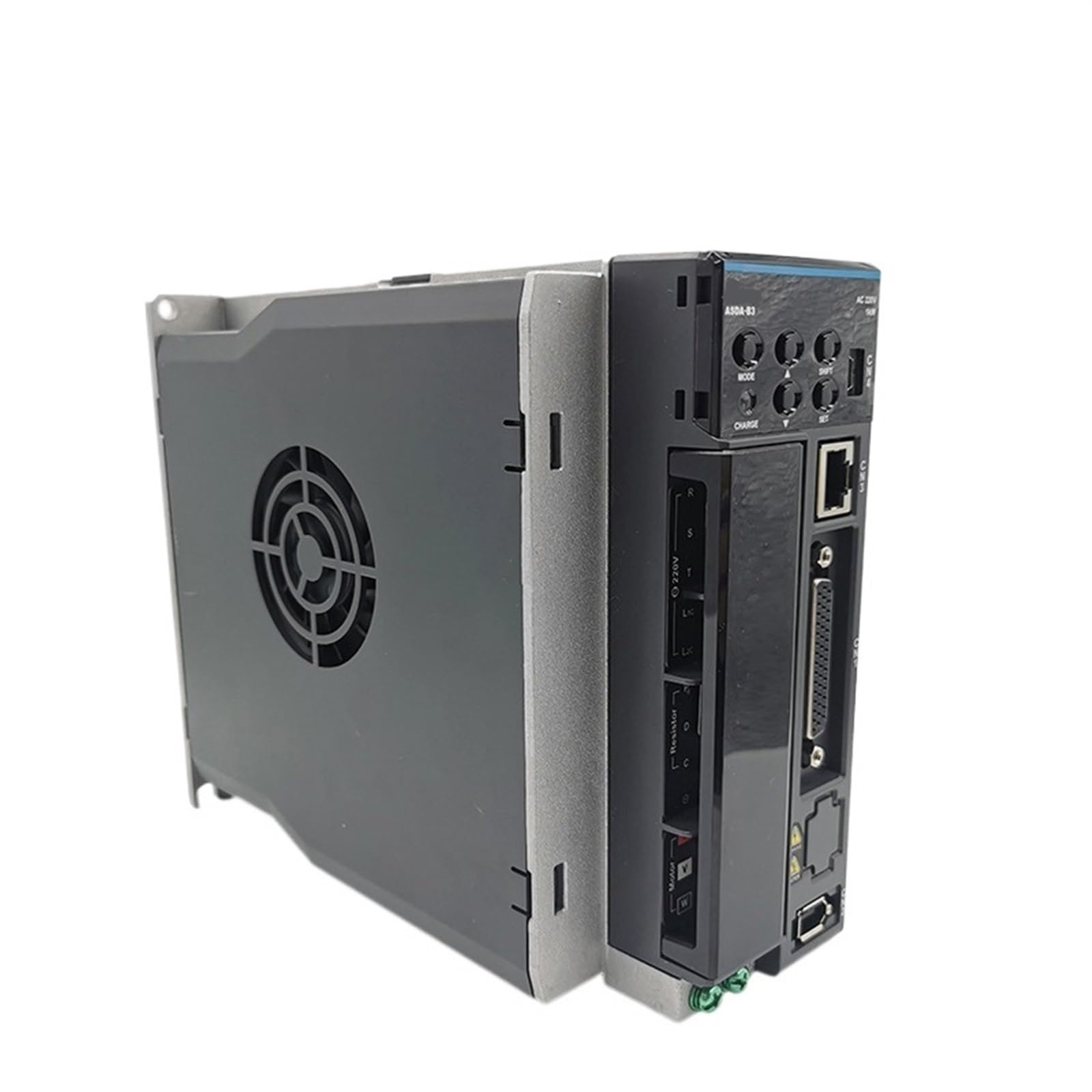 Kit Servo Motor 2KW ASD-B3-2023-E + ECM-B3M-E21320RS1 ECM-B3M-E21320SS1 con Freno 9.55NM 10.59A 2000RPM(Motor Kit)