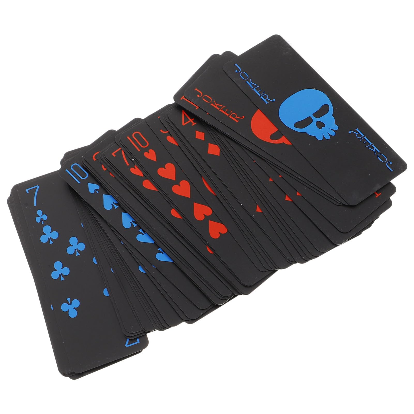 Abaodam Carte da Impermeabili PVC con Tema Carte da Poker per Feste e Giochi All Resistente e per Adulti e Appassionati Giochi