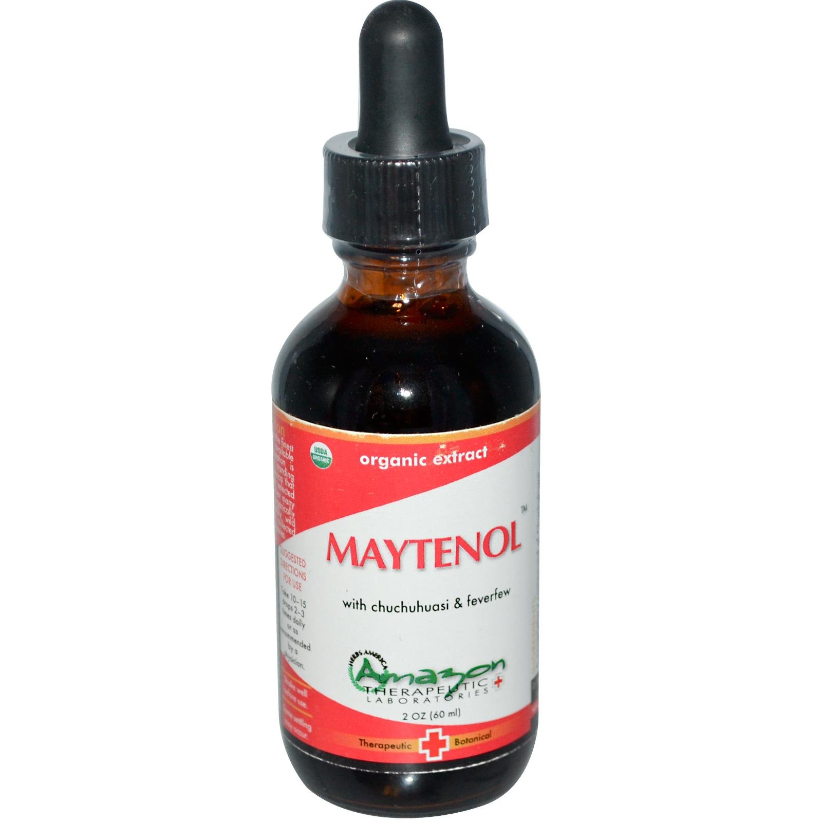 AMAZON THERAPEUTIC LABORATORIES Maytenol Certified Organic 2 OZ