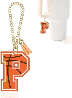 Initial A-Z Water Bottle Letter Charms for Stanley 40oz Tumbler,Personalized Stanley Cup Accessories