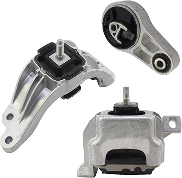3Pcs Engine Motor & Transmission Mount Kit for MINI Cooper R55 R56 R57 R58 R59 R60 R61 2007 2008 2009 2010 2011 2012 2013 2014 2015, Replaces 22116778645 22316784357 22116783094