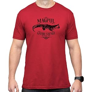 Magpul Mens Cotton Crew Neck Short Sleeve T-Shirt for Men