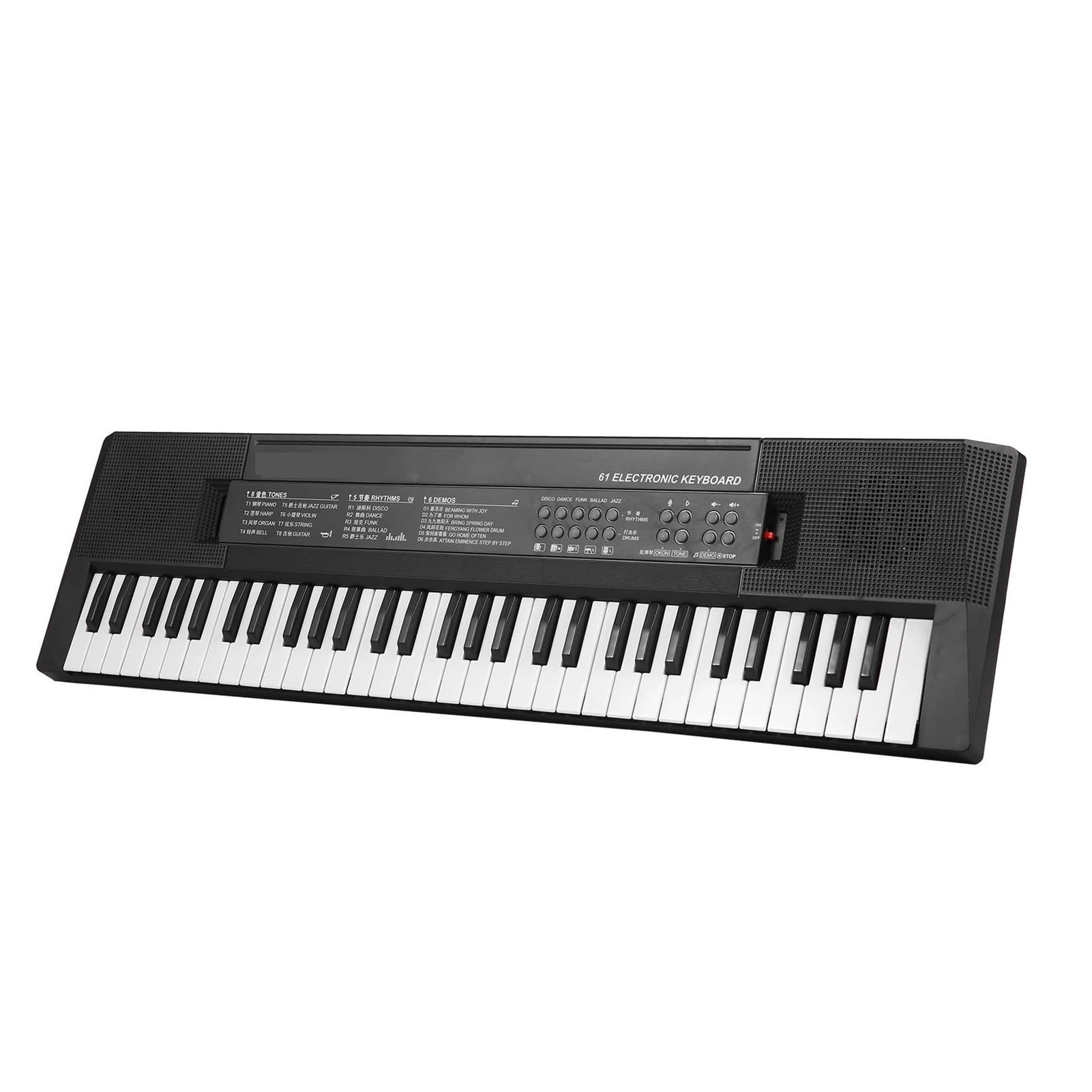 klawiatura elektryczna wielofunkcyjna 61 Klawiszy Cyfrowa Klawiatura Elektroniczna Wielofunkcyjne Pianino Elektryczne Dla Studentów Z Instrumentami Funkcyjnymi Mikrofonu