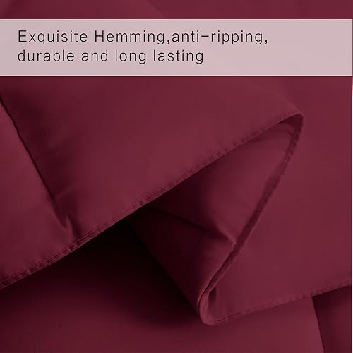 Miniatura 4 de COHOME California King 2200 Series Edredón acolchado alternativo con pestañas de esquina para todas las estaciones  Edredón de hotel de lujo