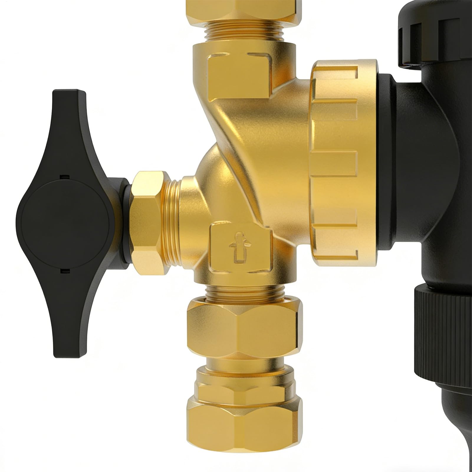 Filtro de Caldera Industrial | Filtración de Roscas Dn20 Dn32 para Montaje en Pared | Filtración Para Eliminación De Incrustaciones, Óxido Y Sedimentos | Para HVAC y Calefacción Central, Purificación