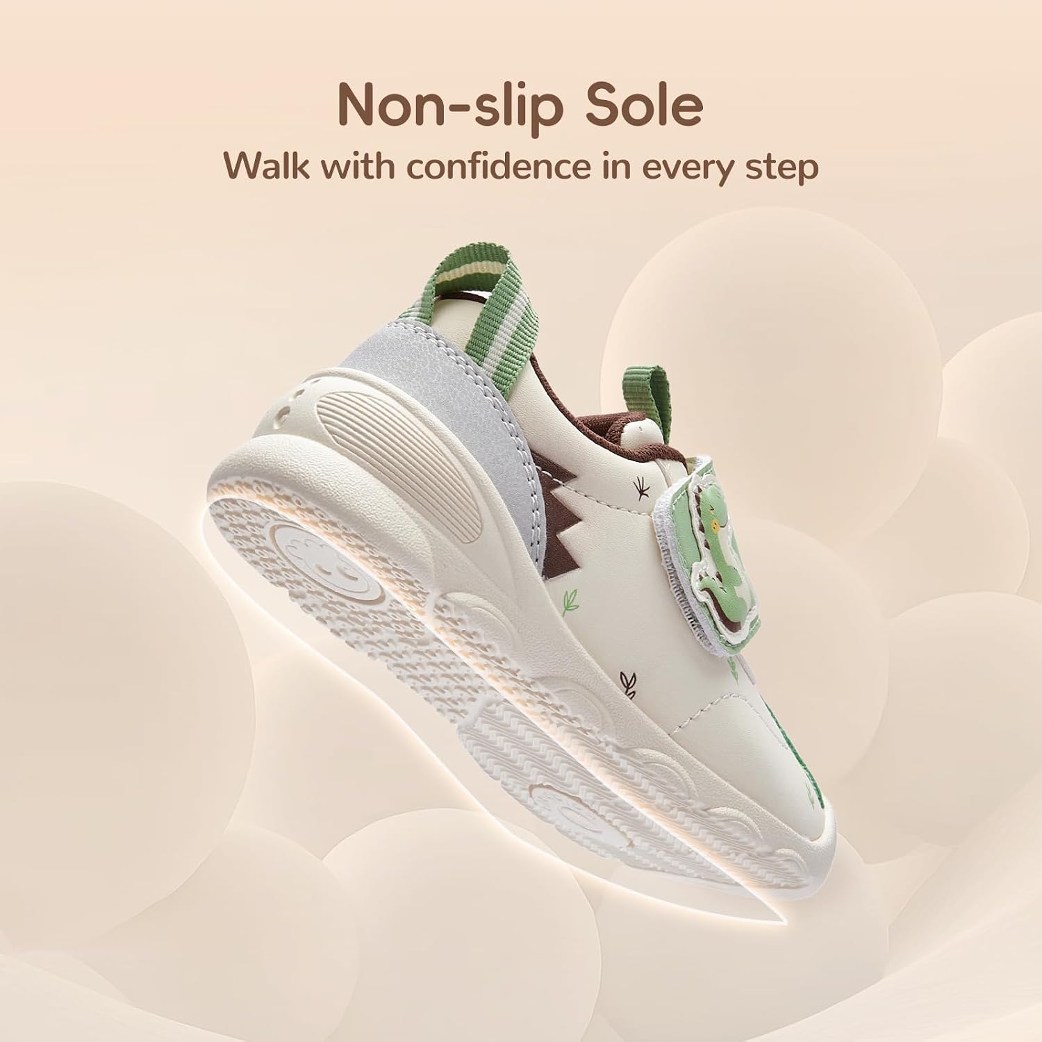Balabala Toddler Girl Sneakers Walking Shoes Toddler Boy Sneakers Baby Sneakers Running Shoes Lightweight Slip on Sneakers