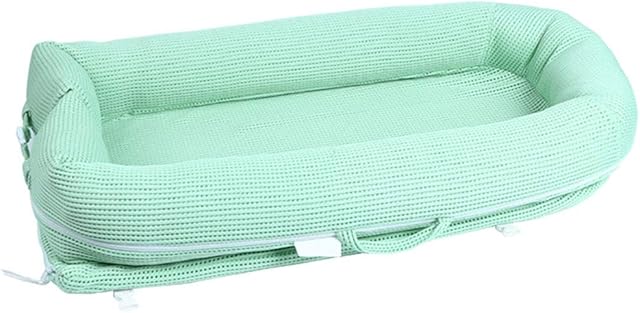 ZSLD Baby Lounger, Portable Super Soft Newborn Nest, Truly Breathable Removable Cover Baby Lounger Bionic Bed - Perfect for Co-Sleeping