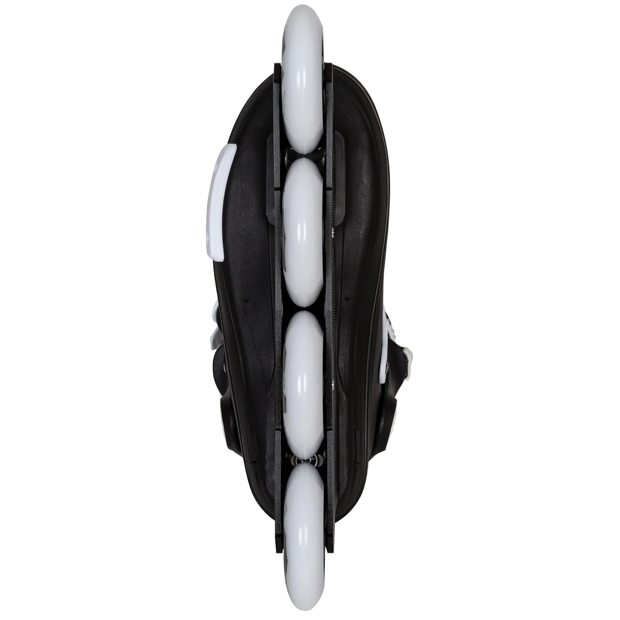 IQON CL15 Black Edition Rollers en ligne, Hardboot avec doublure Myfit & Cuff Decode SE Frame réglable, 4 x 90 mm ou 3 x 110 mm, roulements ABEC 9, avec montage de 165 mm