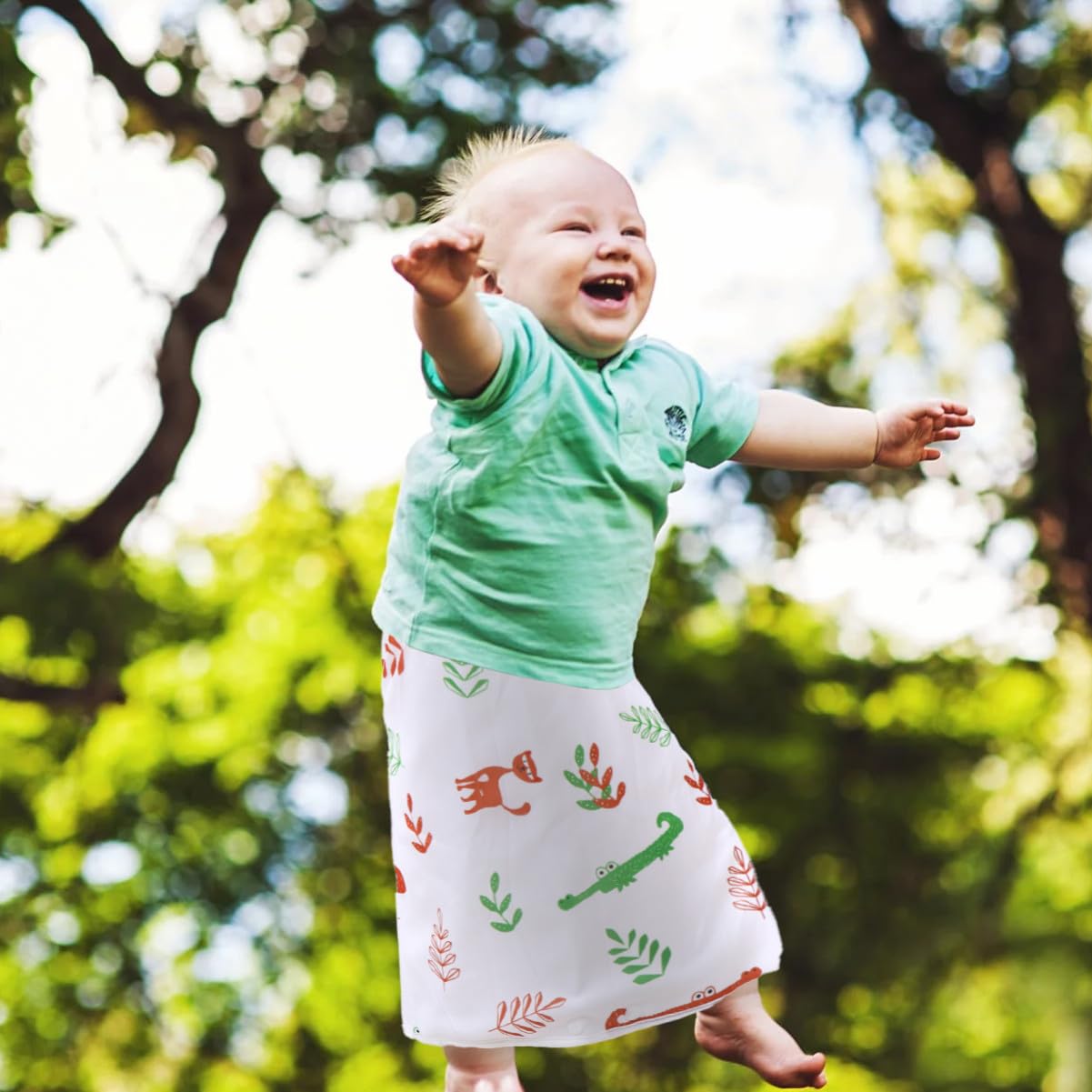 ifundom 3 Pièces Couche Jupe Couche Lavable ES pour bébé ES réutilisables ES en Tissu ES pour Nouveau-nés e pour bébé Pantalon à ES Taille Haute Mignonne