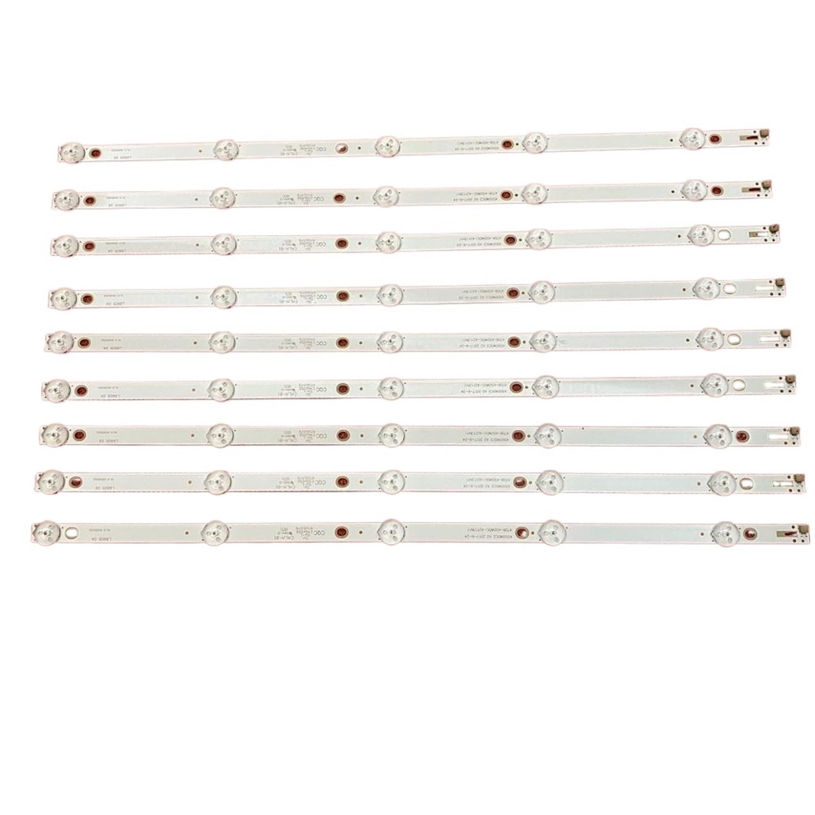 Striscia di retroilluminazione a LED 5LED (6V) Compatibile for 50put6002 IM50US820 50USK1810T2 50PUT6023 K500WDC2 A2 4708-K50WDC-A2113N11(18pcs for 2 TV)
