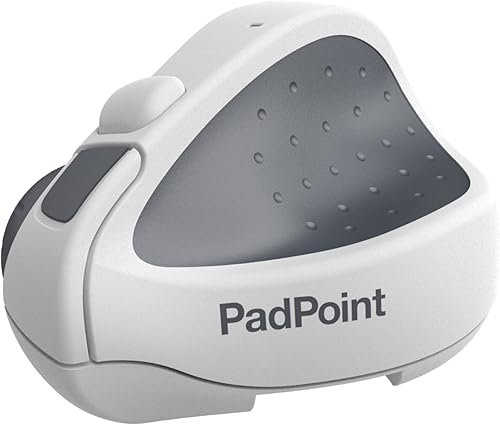 Swiftpoint PadPoint - Mouse inalámbrico hecho para iPad Pro, Air, MacBook y tableta, mini agarre Ergo Pen | Compatible con Apple Pencil, teclado