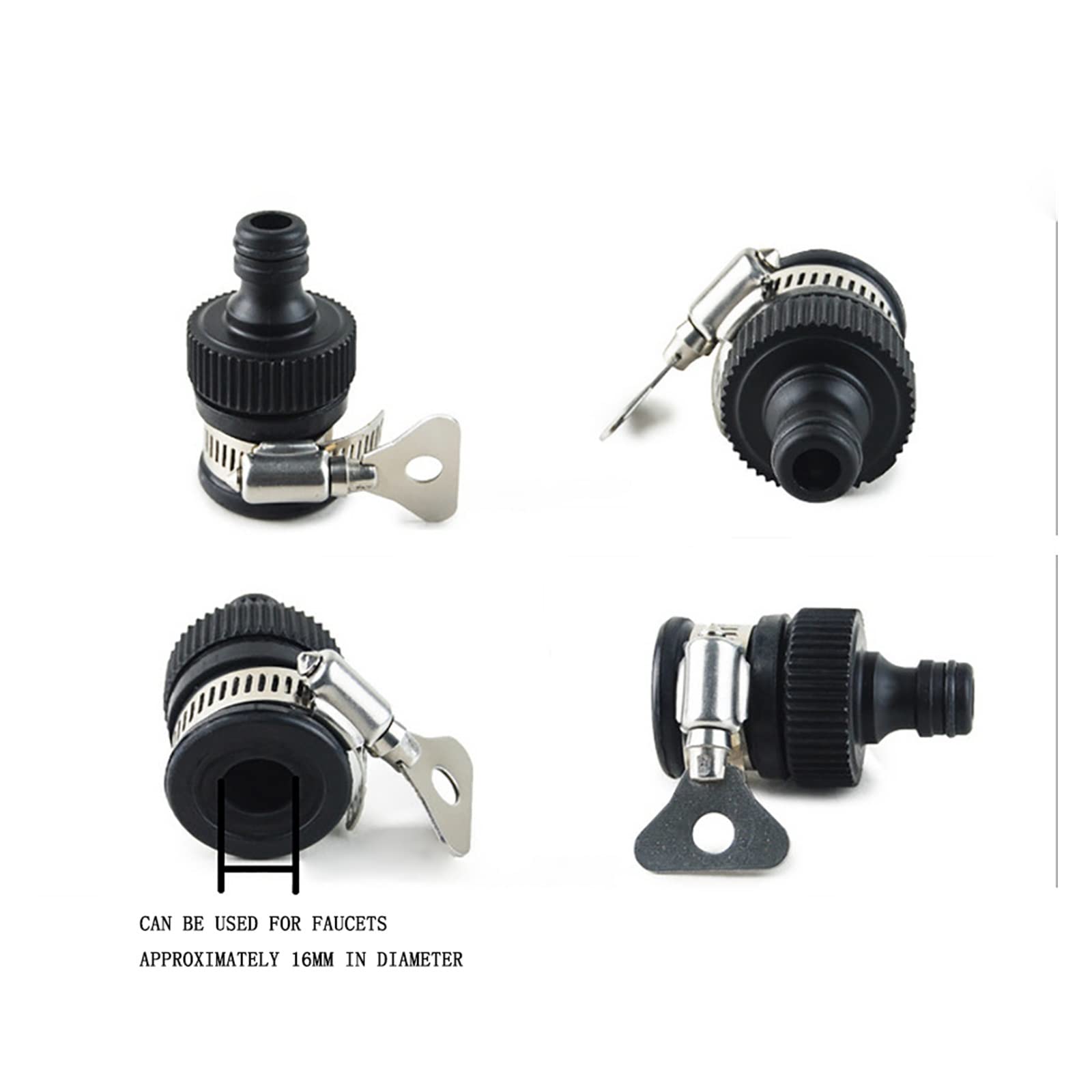 RUBINETTO GIARDINO 1/2''M E 3/4''M CON ADATTATORE ATTACCO RAPIDO IN Plastica 10005401 Picture