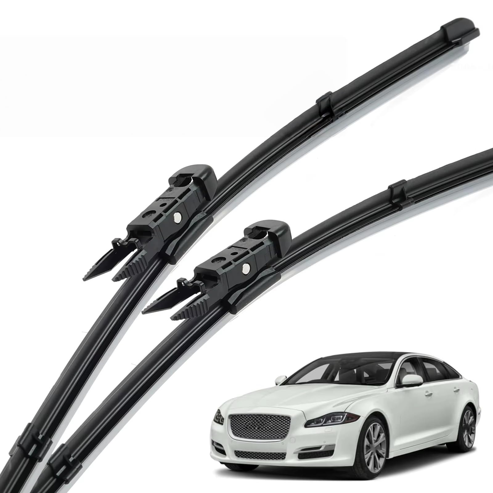 Balais d'essuie-glace avant Jaguar XJ silencieux pour pare-brise
