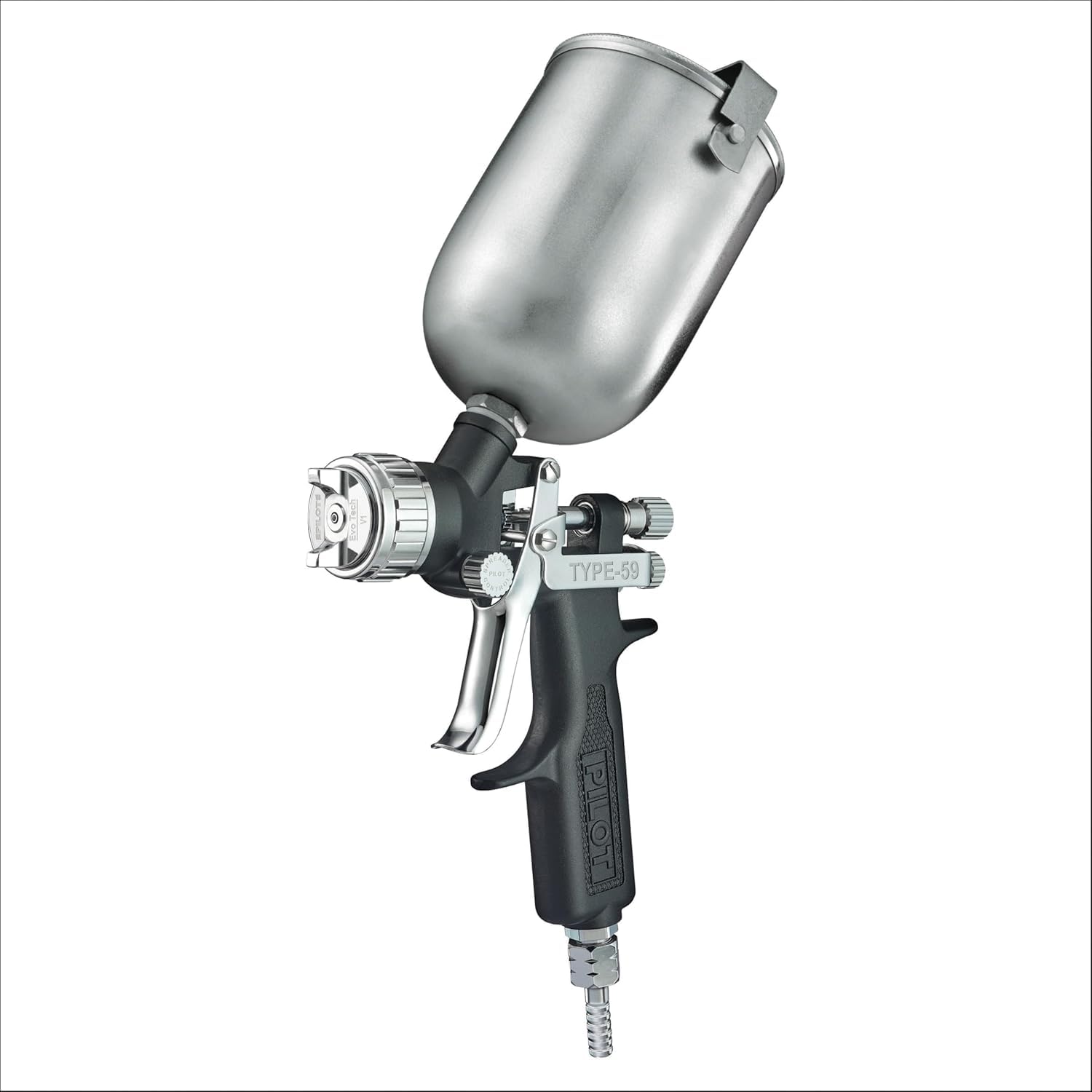 PILOT Spray Painting Gun Type - 59S, 570ml Capacity, 1.6mm Stainless Steel Nozzle and Needle, Suitable for Painting Automobiles, Furniture, Textile, Handicraft, Industries, Pharmaceuticals. |Rim - 10 inches|-image-3