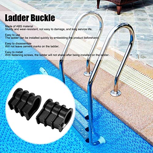 Herrajes plásticos para escalera de piscina 2 Piezas miniatura 6