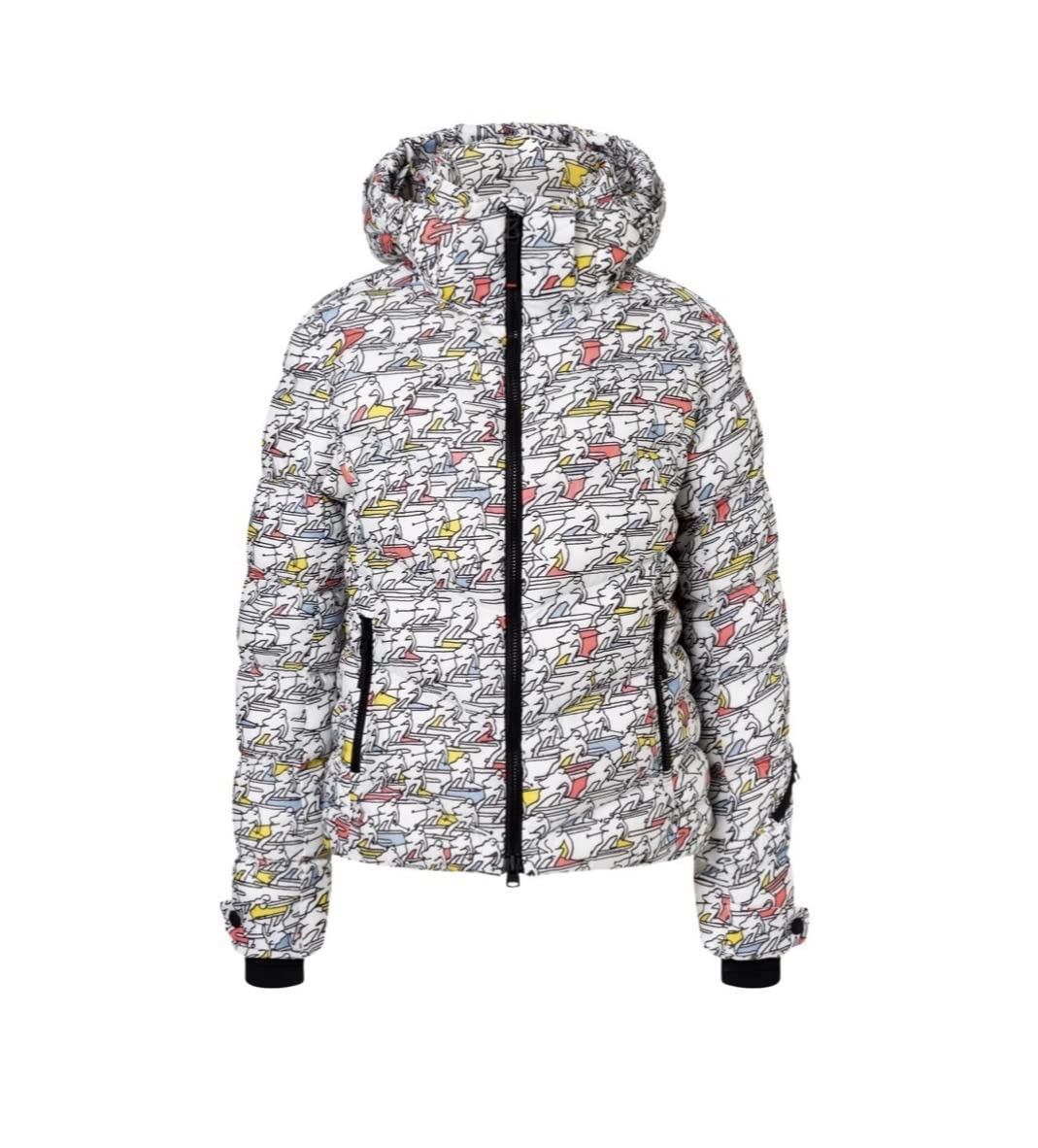 Saelly Puffer Ski Jacket - Insulated Sz 6 White INSULATED SKI JACKET 0