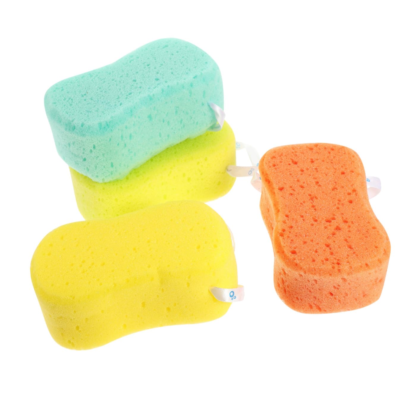 Healvian 12piezas Esponja Exfoliante Natural De Lufa Para Pack De y Ecológica Para Exfoliación Corporal y Masaje Mejora La Circulación Multiusos Baño
