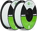 Creality Soleyin Ultra Matte White PLA Filament 1.75mm 2 Strips Soleyin Ultra 3D Printer Filament 1kg High Speed 30-300mm/s Accuracy ±0.2mm for Creality Ender 3D Printer