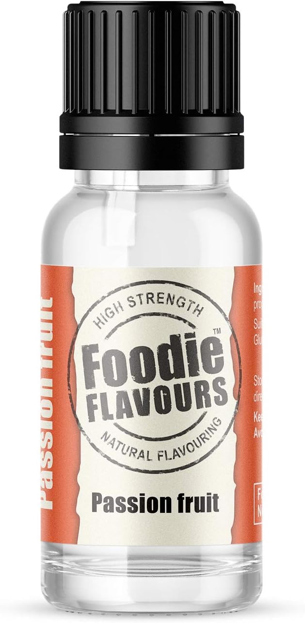Passion Fruit Natural Food Flavouring 15ml - Foodie Flavours