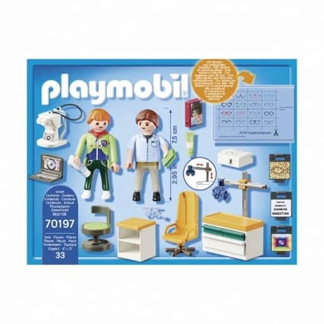 Foto 3 de 3 de PLAYMOBIL City Life 70197 Oftalmólogo