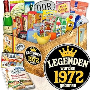 Legenden 1972 ++ Idee Geschenk 1972 ++ Geschenkbox Nostalgie
