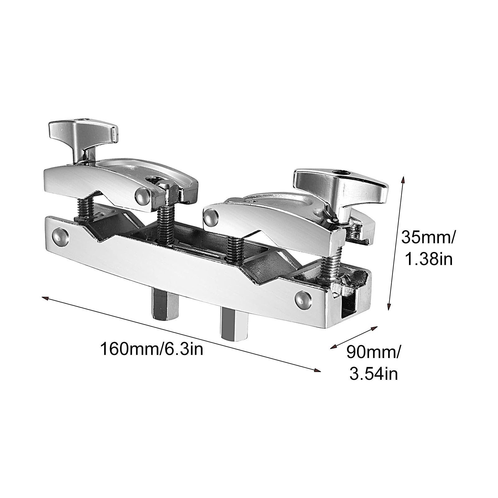 Drum Beckenständer | Schnellspanner Beckenständer Drum Bracket - Legierung Multiclamp Stand Rack, Tom Mount Holder, Drum Hardware Connecting Clamp, Drum Accessories Zorq