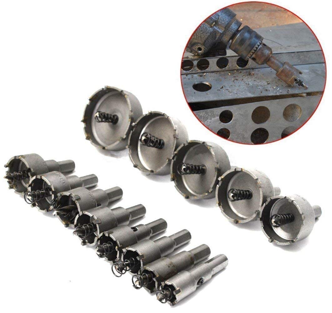 60% Off Discount uyoyous TCT Hole Saw Set 23 PCS Carbide Hole Cutter Set 16-100mm Drill Tips TCT Bit Metal Alloy Hole Saw Kits for Wood Stainless Steel Copper Iron with Separate Small Box Promo Discount Up To 70% Off uyoyous TCT Hole Saw Set 23 PCS Carbide Hole Cutter Set 16-100mm Drill Tips TCT Bit Metal Alloy Hole Saw Kits for Wood Stainless Steel Copper Iron with Separate Small Box
