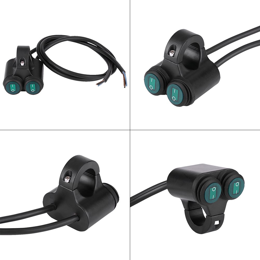 YOSOO Interrupteur De Klaxon De Phare Interrupteur De Phare