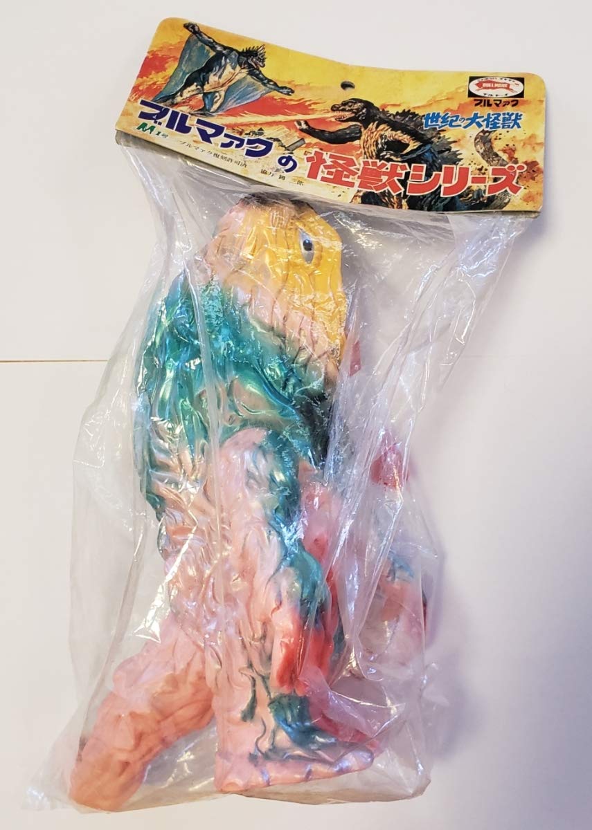 Amazon | ヘドラ ピンクグリーンメタリック フィギュア ソフビ M1号