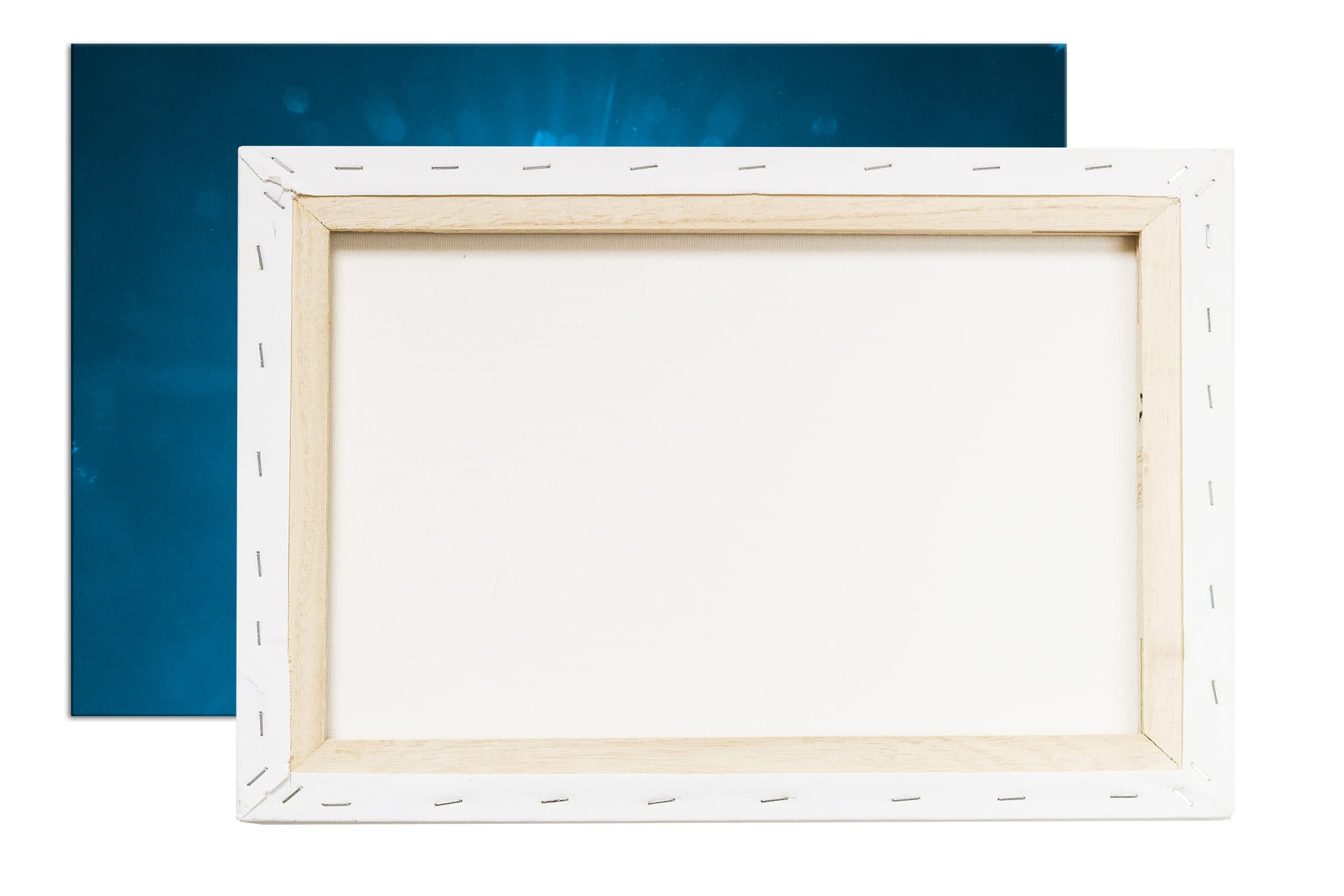 deyoli Effetto tramonto: nero/bianco in formato: 80 x 60 cm, immagine già incorniciata su telaio in vero legno, stampa digitale di alta qualità con cornice, nessun poster o poster