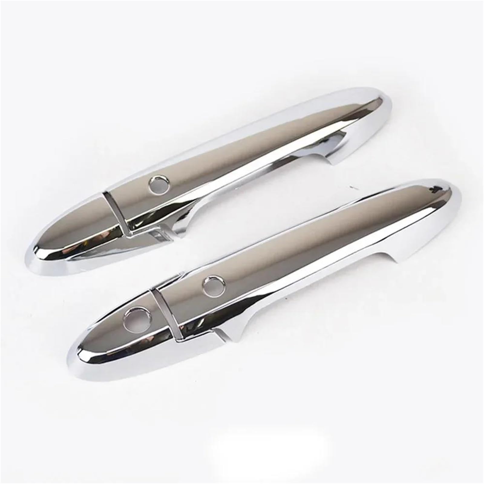 Yytemd 2 Button Side Door Handle Cover Bowl Trim For Vezel For Hrv 2014-2018 Chrome(2 Button)