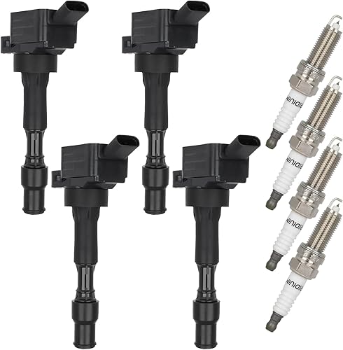 Aintier Ignition Coil Coils&amp;iridium Spark Plugs UF816 for Hyundai Elantra Sonata Kona for Kia Forte Optima 2.0L disponible en Yaxa Colombia